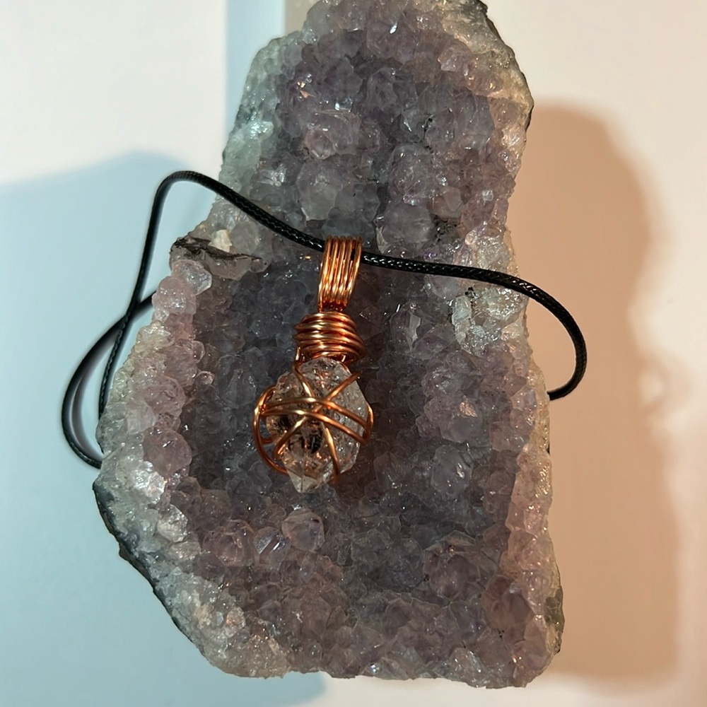 Handmade Herkimer Diamond Pendant